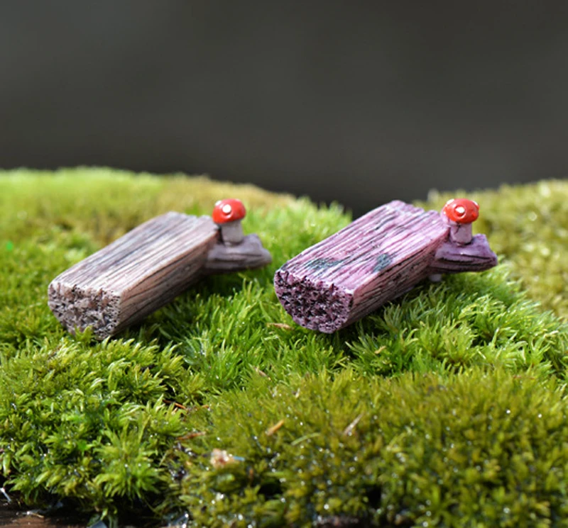 2 шт. грибной стул пень карликовые деревья декоративный волшебный сад миниатюры