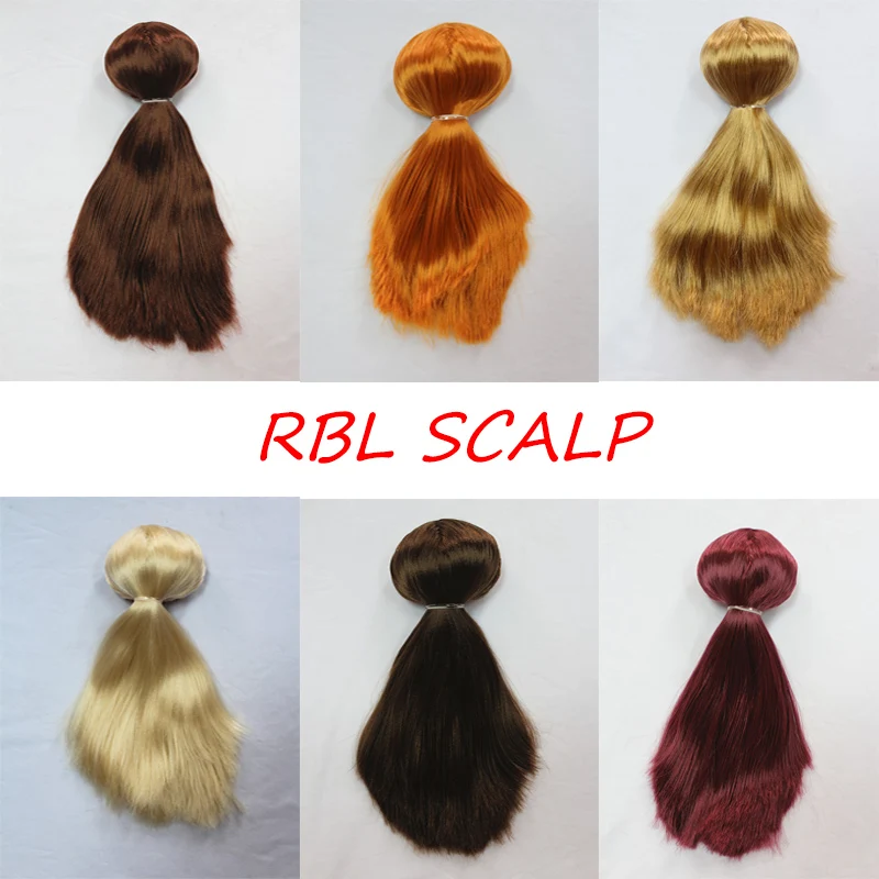 Кукла RBL Blyth парик для головы включая прядь прямых волос серия BL52|blythe doll|doll blytheblythe