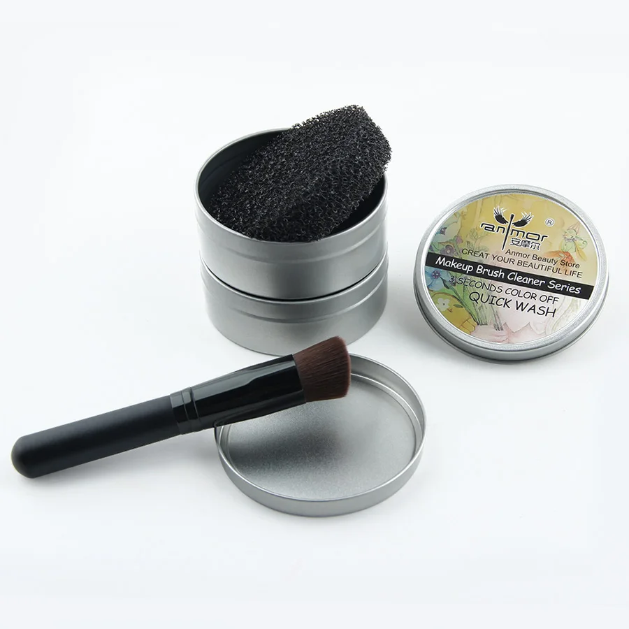 Anmor новая коробка для чистки кистей макияжа кисти инструменты очистки MC08|for makeup|new