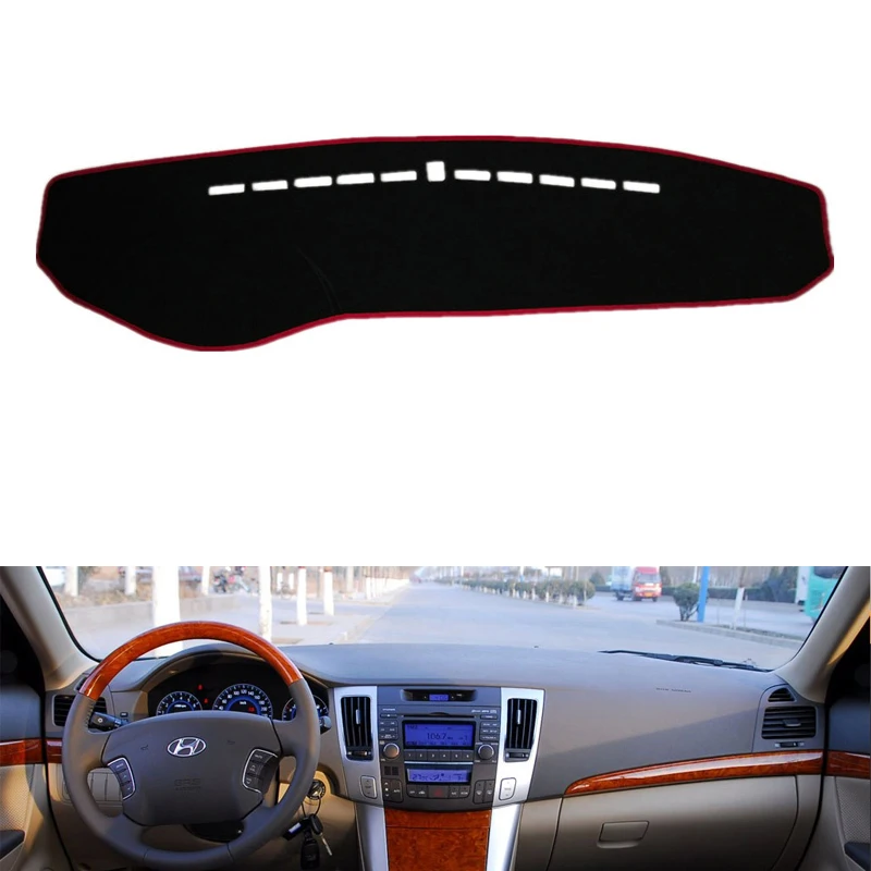 Крышка приборной панели автомобиля коврик для ковра интерьерные коврики HYUNDAI sonata