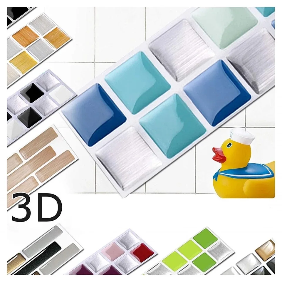 Виниловая 3d-наклейка Vividtiles с 6 листьями для украшения дома | Дом и сад