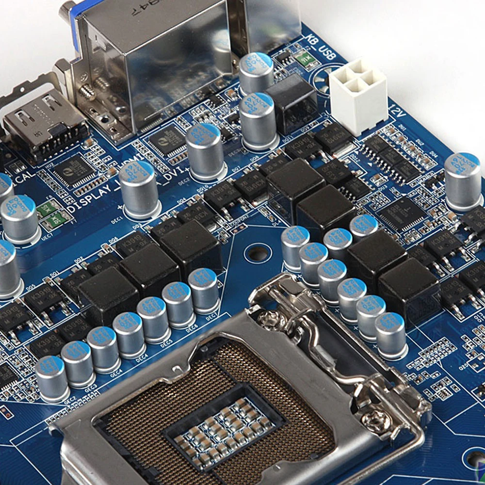 Материнская плата Gigabyte GA-H55-UD3H Intel H55 оригинал б/у для настольного ПК LGA 1156 Core i7 i5 i3
