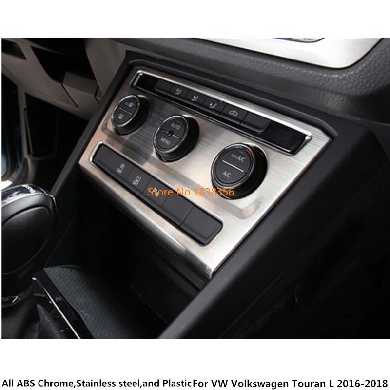 Для VW Volkswagen Touran L 2016 2017 2018 2019 Автомобильная консоль температура кондиционирование
