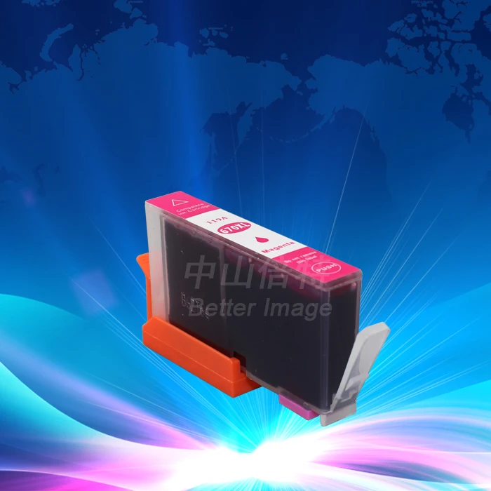 Чернильный путь 5 PK Совместимый струйный картридж для HP670BXL Deskjet 4615 4625 5525 1BK + 1