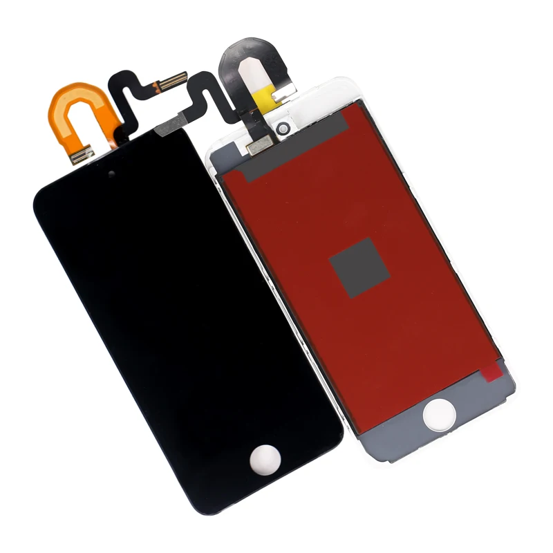 Для iPod Touch 5 й ЖК экран дигитайзер сенсорная панель стекло в сборе для Бесплатная