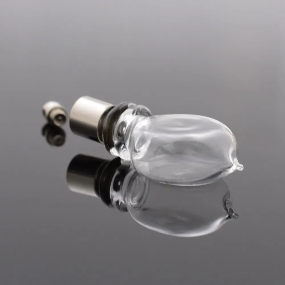 Стеклянный флакон с большим сердцем и закручивающейся крышкой 5 шт. желаниями для