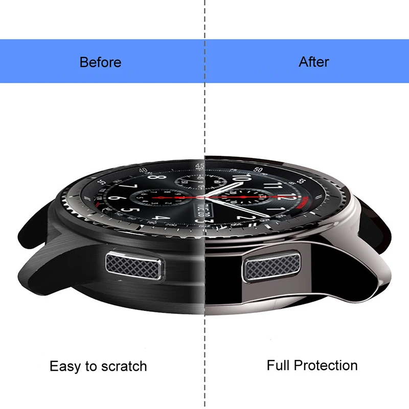 Защитный чехол Защитная пленка для Samsung Galaxy Watch 3 41/45 мм 46 42 новейший супер тонкий