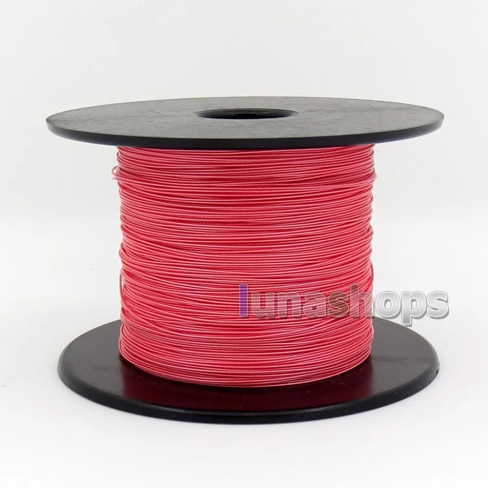 Кабель для передачи сигнала из чистого серебра 99.9% 30AWG диаметр 7/0 мм DIY LN004429|silver