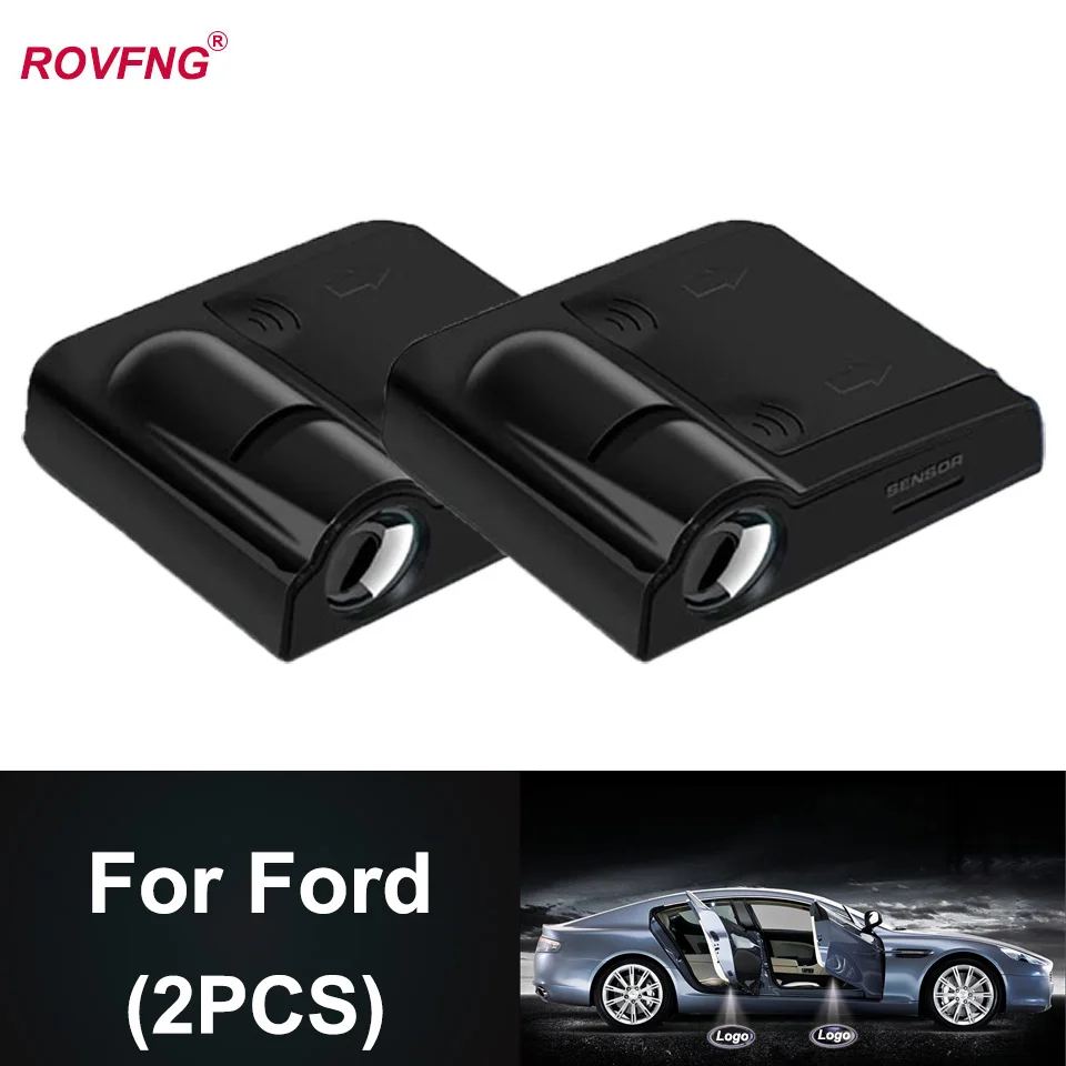 ROVFNG Добро пожаловать Led дверь свет для Форд Логотип Fiesta/Focus/Fusion/Galaxy/KA/kuga/