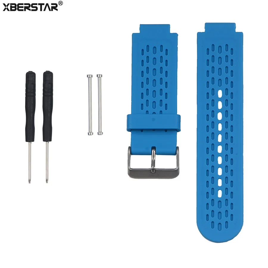 

Replacement Silicone Watch Band Wrist Strap for Garmin vivoactive /Approach S2/ Approach S4 GPS Watchbands With Pins & Tool