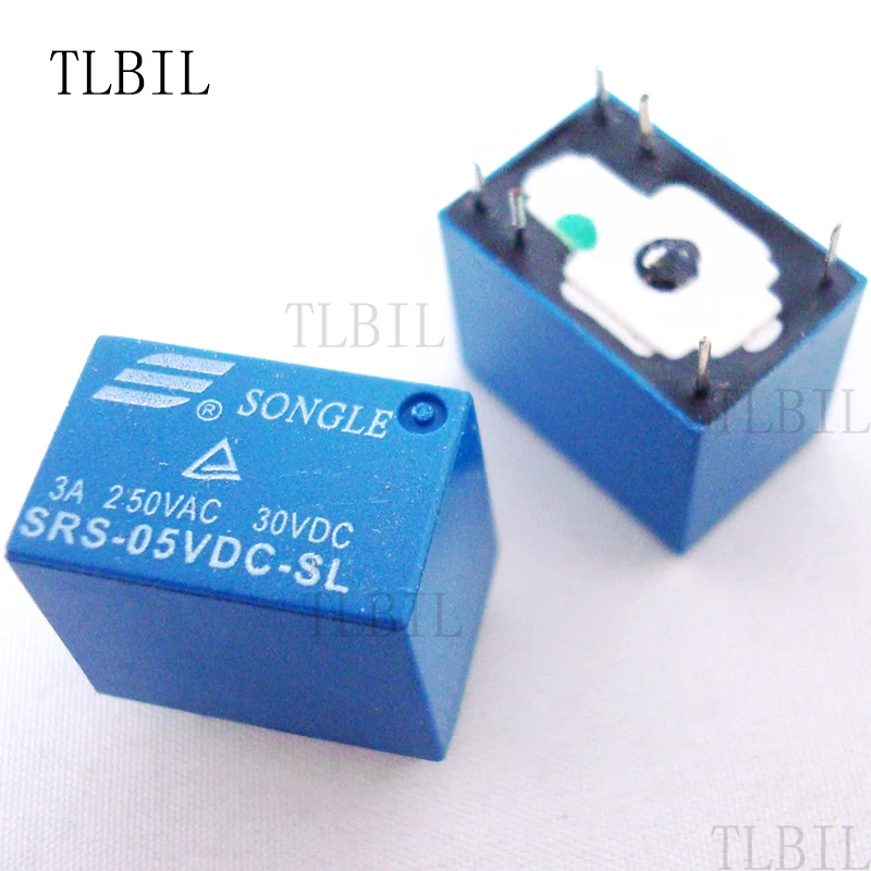 1 шт. Songle 4100 реле srs 05vdc sl 5 В 12 24 постоянного тока 6pins 100% абсолютно новый|songle relay|songle