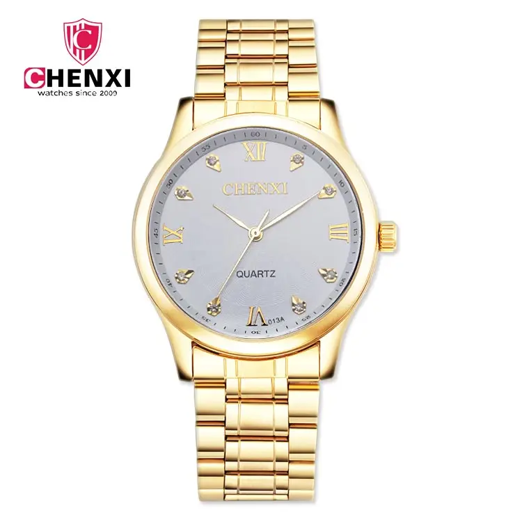 2018 мужские золотые часы новые высококачественные роскошные с кристаллами и