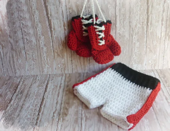 Боксерские перчатки с шортами для мальчиков боксерские короткой юбкой девочек