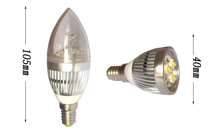 10 шт./лот светодиодная лампочка в форме свечи E12 E14 E27 B22 110V220V230V240V 3W5W led 90-100lm/W белый/теплый белый Энергосберегающая лампа 9 Вт 15 Вт