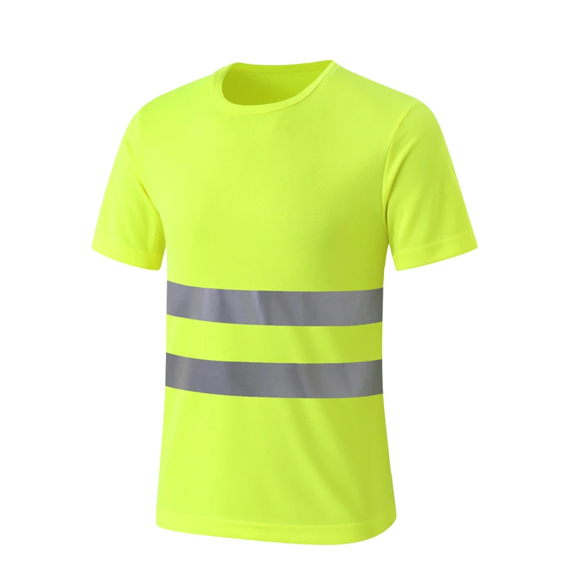Светоотражающие топы с высокой видимостью быстросохнущая рабочая одежда