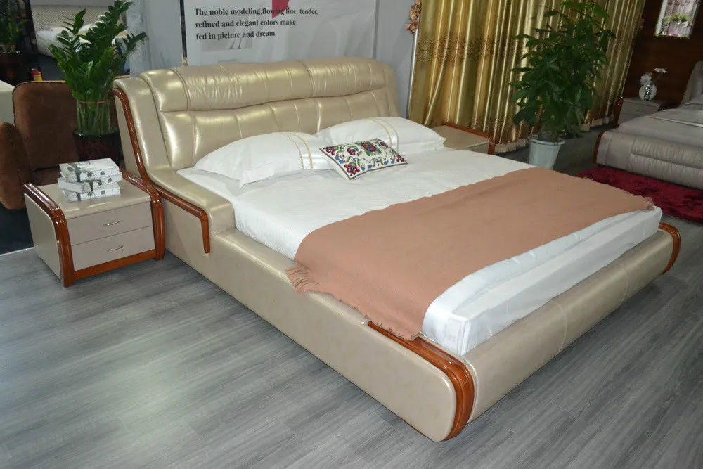 Мягкая кровать Muebles Para Casa Cama настоящая мебель для спальни ограниченная
