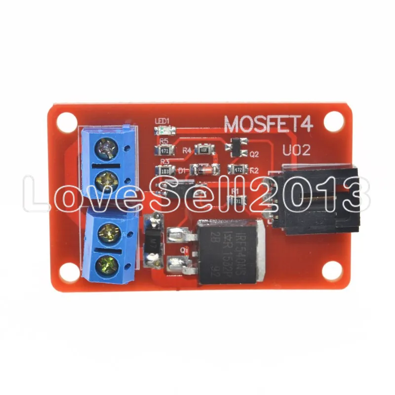 1-канальный модуль переключателя MOSFET IRF540 + для Arduino | Электроника