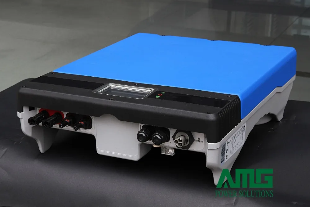 Инвертор солнечной энергии с сеткой 1 5 кВт 2 3 6 4 квт водонепроницаемый IP65 Wifi по