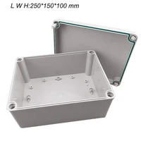 plastic enclosure for waterproof electronic electric project 250150100 high end junction box outdoor line connector ip67