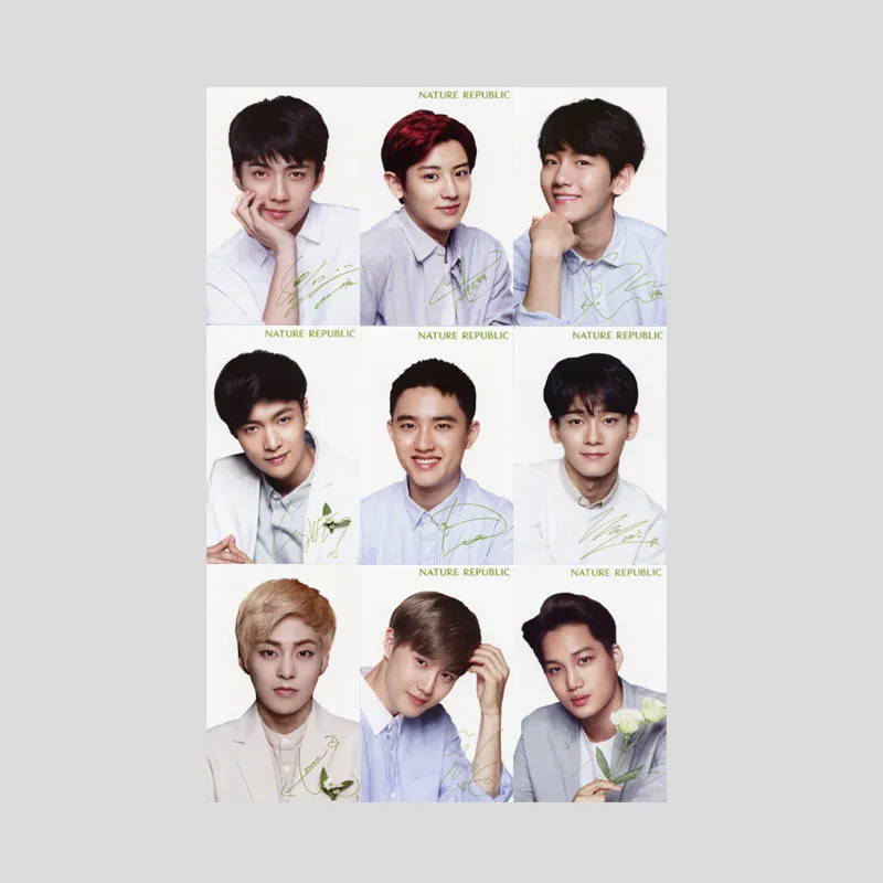 Фотоальбом KPOP EXO CBX Hey Mama K POP самодельные бумажные карты автограф Фотокарта