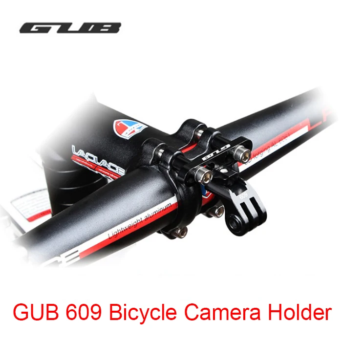 Алюминиевый держатель адаптера для велосипеда GUB 609 камеры GoPro и светильник