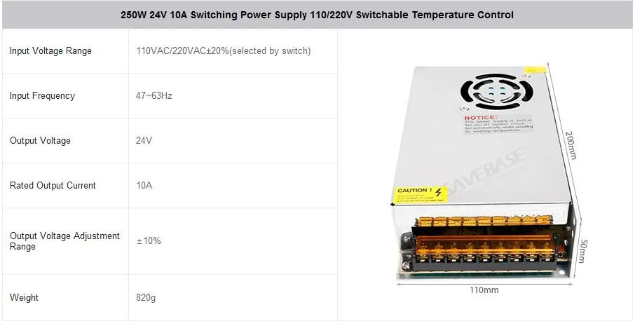 DIY ЧПУ Комплект 4 Ось 97oz-in Nema17 Двигатель 1.0A-4.2A EMA2-050D42 Драйвер 24 В 10A PSU
