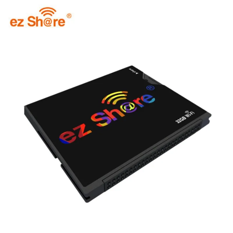 Ez share wifi cf карта памяти 64 ГБ компактная флеш 32 для DLSR камеры Беспроводная 7D