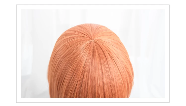 Nakano Yotsuba парик из Quintuplets Cosplay Gotoubun No Hanayome короткие оранжевые синтетические волосы
