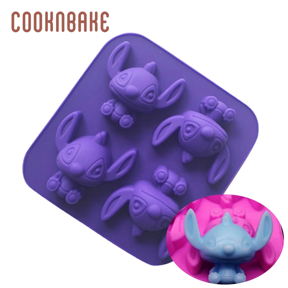 COOKNBAKE, силиконовая форма для торта, мыло, форма животного, пудинг, желе, форма, маленький торт, формы для выпечки, 3D, хлеб, выпечка, форма для украшения торта - Цвет: CDSM-741