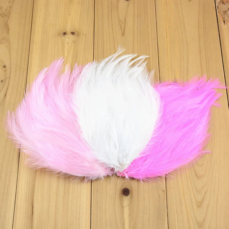 Оптовая продажа 100 шт./лот шикарные вьющиеся перьевые подушечки для повязок на