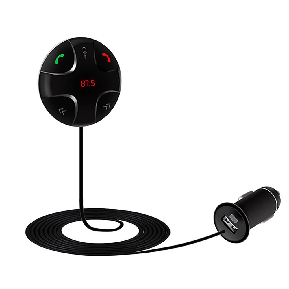 AIKEGLOBAL Handsfree беспроводной Bluetooth 4 0 FM приемник 3 5 мм TF автомобильный комплект Mp3