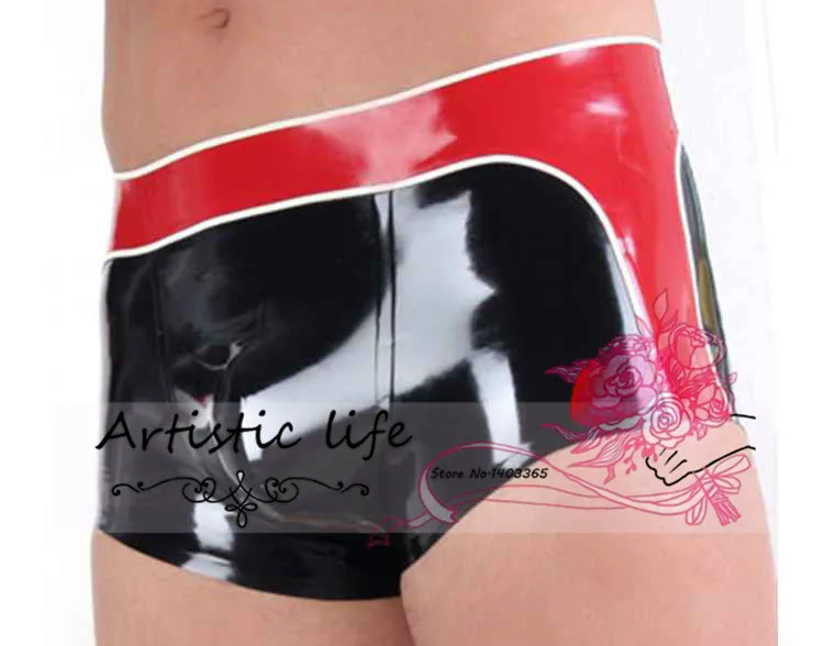 Hot Sale Natural Latex clothing fabrics tantalum mine tights Men latex underwear Free Shipping Fast Delivery | Тематическая одежда