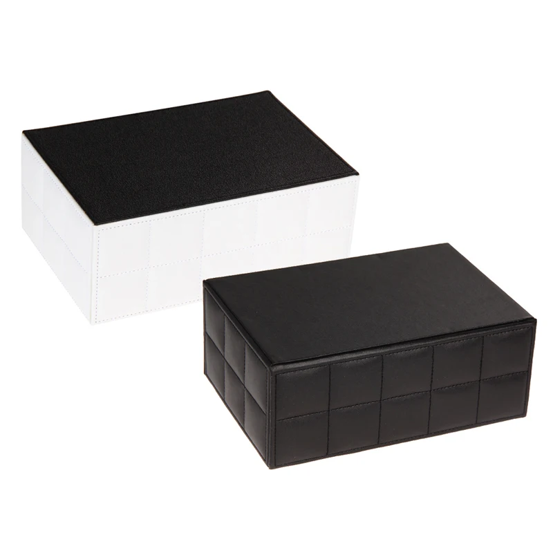 New PU Leather Makeup Storage Boxes Cosmetic Organizer Sundries Make up Tool Holder High Quality | Красота и здоровье