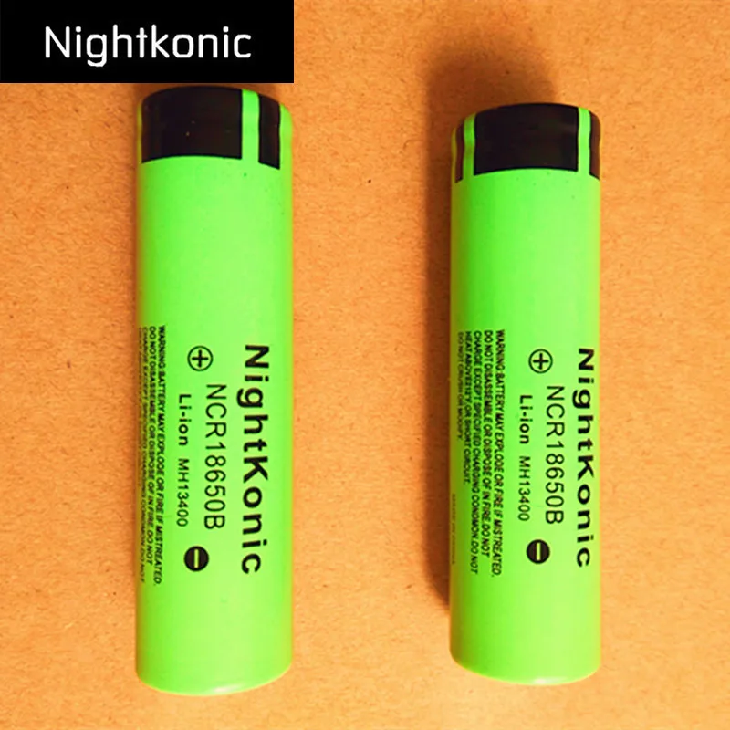 Оригинальный Nightkonic 4 шт./лот 2000 мАч 18650 Аккумулятор 3 7 в литий ионная