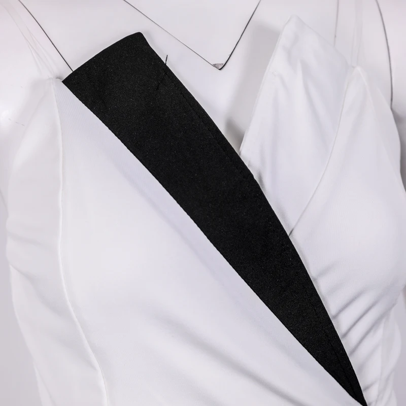 

Women Contrast Color Strapless Off The Shoulder Dress Sexy Bodycon Evening Party Club Knee Dress