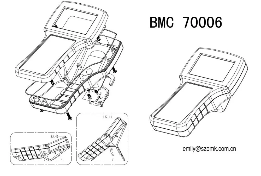 1 шт. бесплатная доставка корпус прибора 118x220x101 мм коробка управления