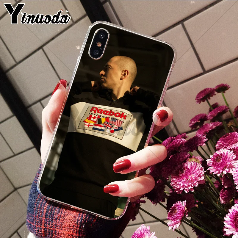 Yinuoda русский рэпер Oxxxymiron ТПУ Мягкий силиконовый чехол для телефона чехол для iPhone 6S 6plus 7plus 8 8Plus X Xs MAX 5 5S XR