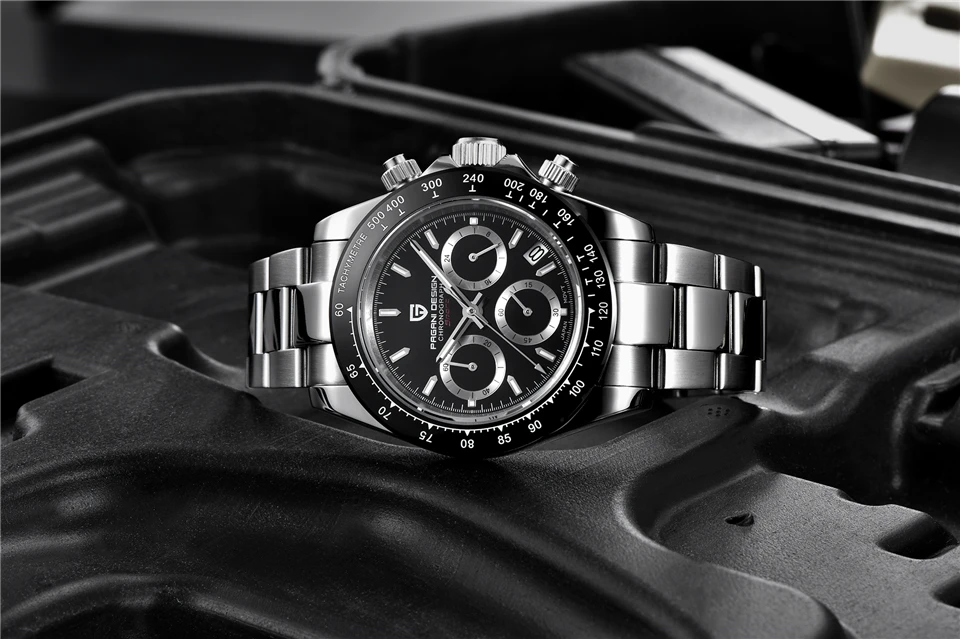 Relogio Masculino, Pagani, дизайн, хронограф, военные кварцевые часы, мужские, люксовый бренд, сапфир, спортивные наручные часы, календарь, часы для мужчин