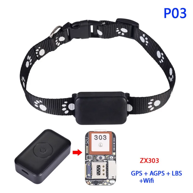 P03 Gps трекер GSM A gps LBS Wifi отслеживание вызовов в реальном времени SOS воспроизведение голоса мониторный рекордер для пожилых детей автомобиль для животных 2082 - Цвет: P03