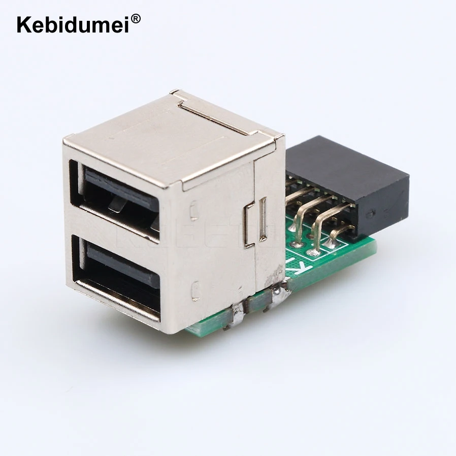 3 шт./лот удлинительная карта USB 2 0 конвертер 10Pin материнская плата мама на порта