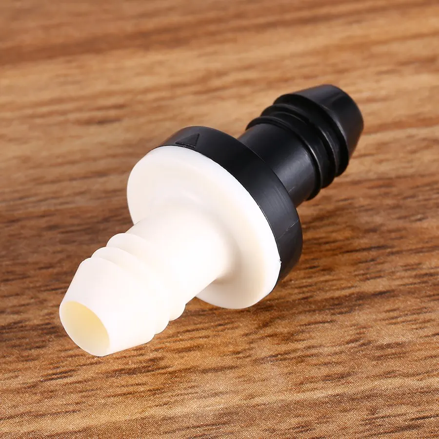 

WALFORNT 1 Pcs 3/8" 10mm Inline Check Valve Fuel Diesel Gas Liquid One Way Non Return 9.5-10mm Diameter Check Valve