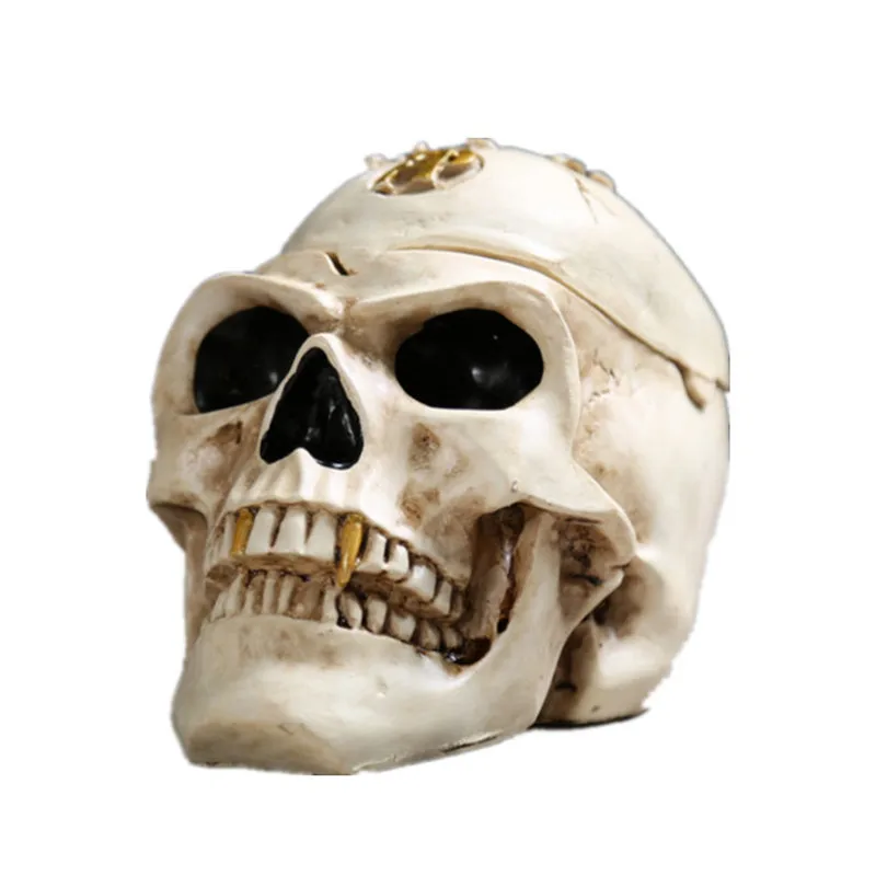 Череп пепельница для сигарет Хэллоуин Декор &quotУжасы&quot смолы курение