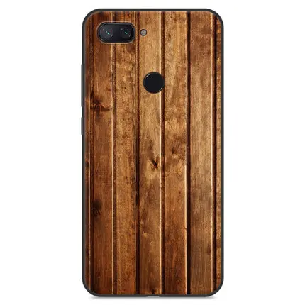 Чехол с изображением деревянного камня для Xiaomi Mi 8 Lite, мягкий чехол s для Xiaomi Mi 8 Lite, задняя крышка для Xiaomi Mi 8 Lite, fundas - Цвет: A8