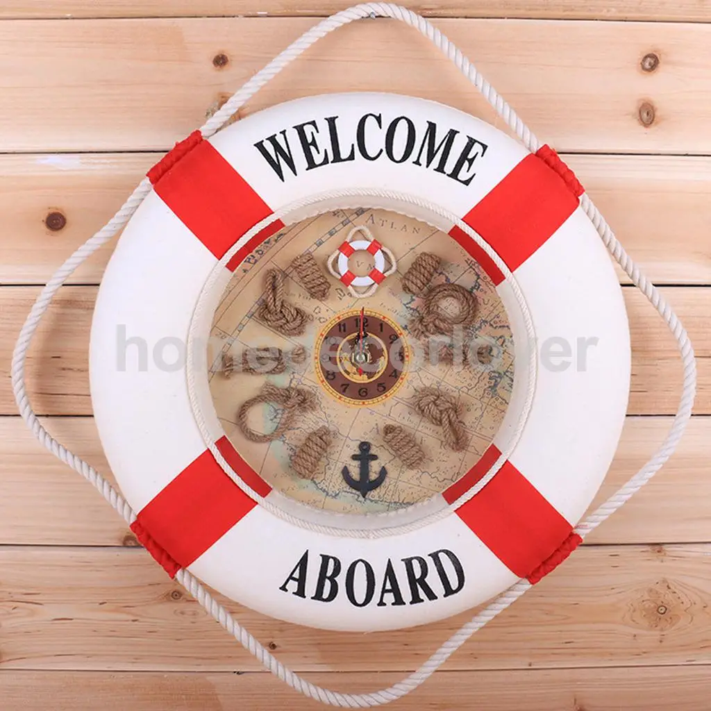 Настенный дверной подвесной буй 35 см с изображением морского побережья|decorative