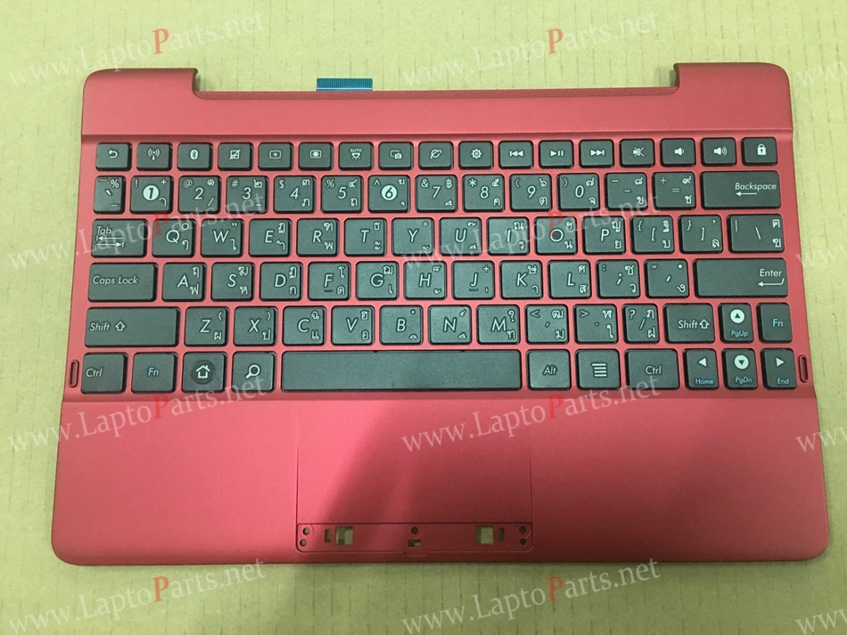 Новая клавиатура TI Thailand с C оболочкой для ASUS TF300 TF300T RED подставкой рук topcase