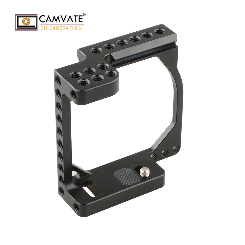 CAMVATE камера клетка рамка для A6000/A6300/A6400/A6500 и Eos M/M10 C1850 камера аксессуары для фотографии