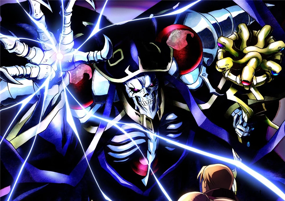 Постер Overlord с четким изображением настенные наклейки украшение для дома