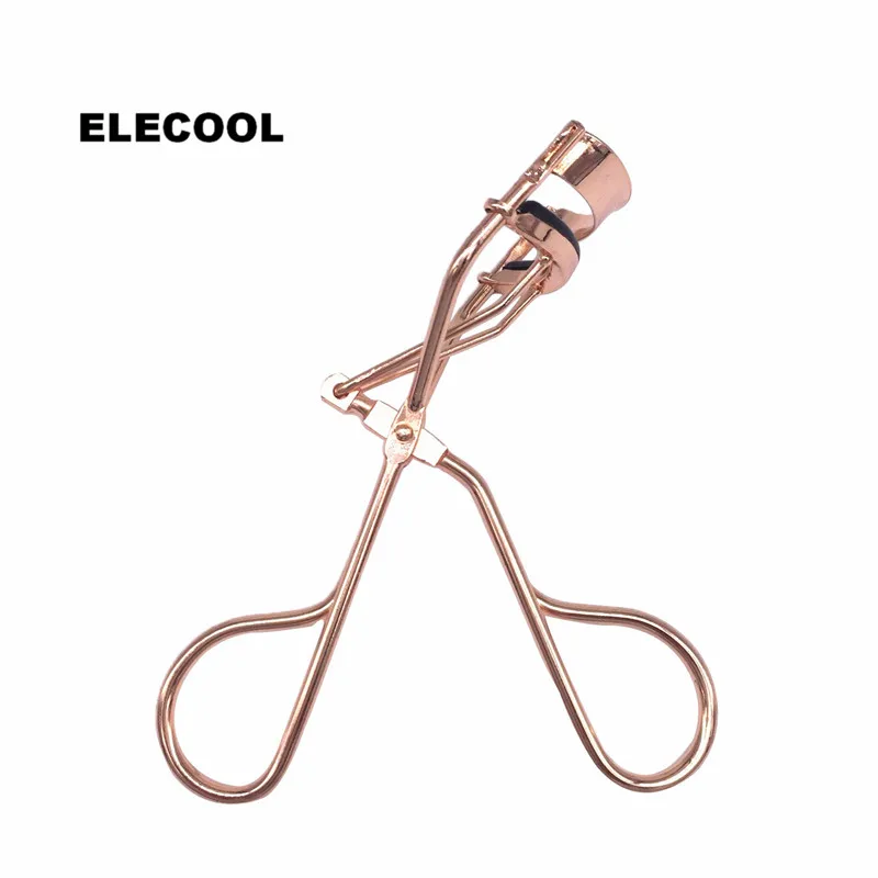 Женские щипцы для завивки ресниц ELECOOL из нержавеющей стали цвета розового золота