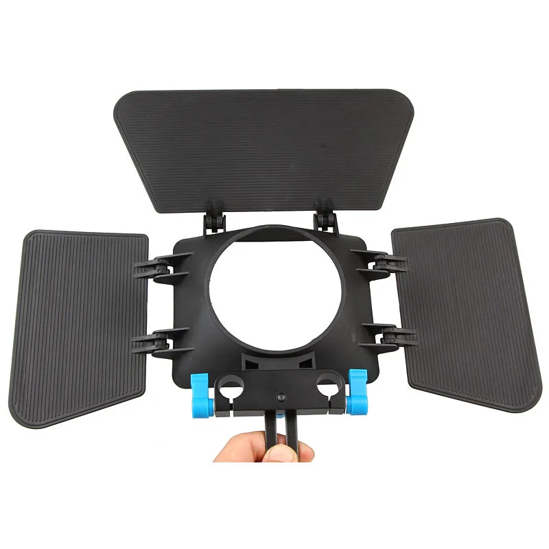 Капот для видеообъектива камеры 70D 7Dii 5Dii 5diii 6D D7000 d700 d800 DSLR Rig matte box 15 мм рельсовая
