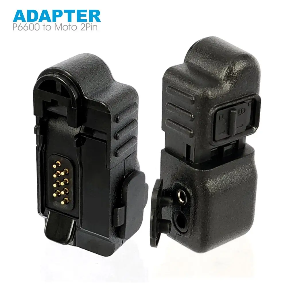 Xir P6600 MTP3250 Plus Walkie Talkie адаптер для M-type 2 Pin Подходит для Motoluola GP88 двухсторонняя радио гарнитура микрофон Аксессуары